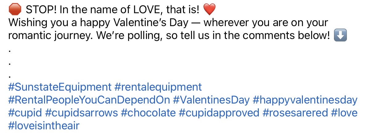 Copywriting for social