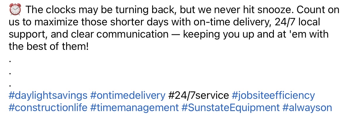 Copywriting for social