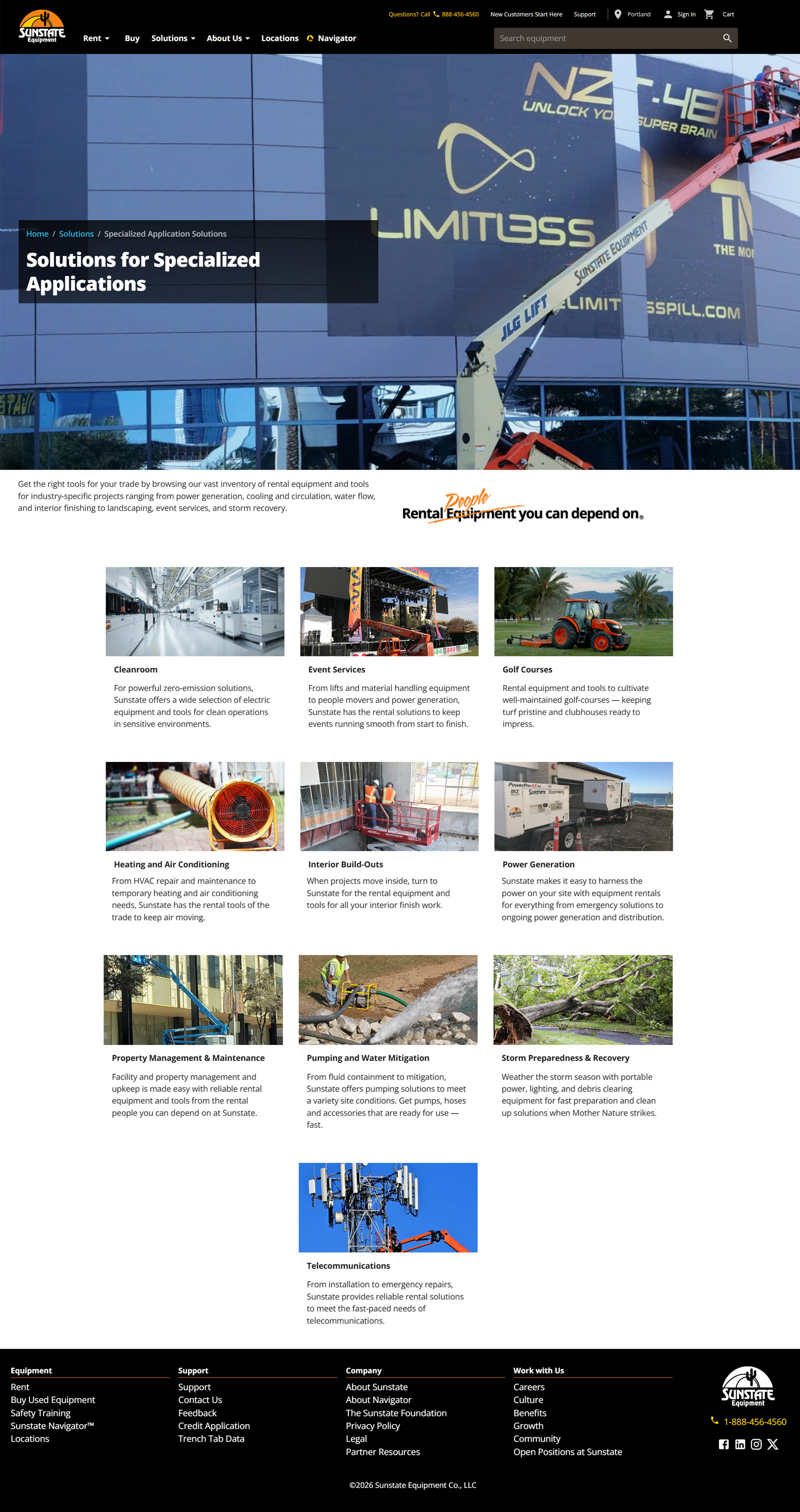 Copyediting landing pages