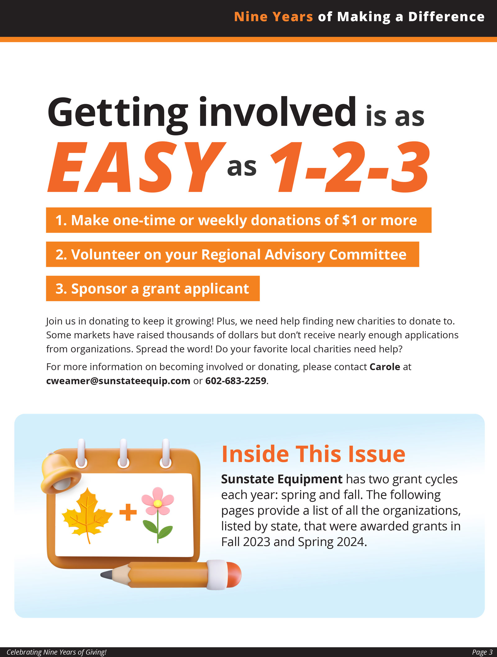 Internal communications copywriting