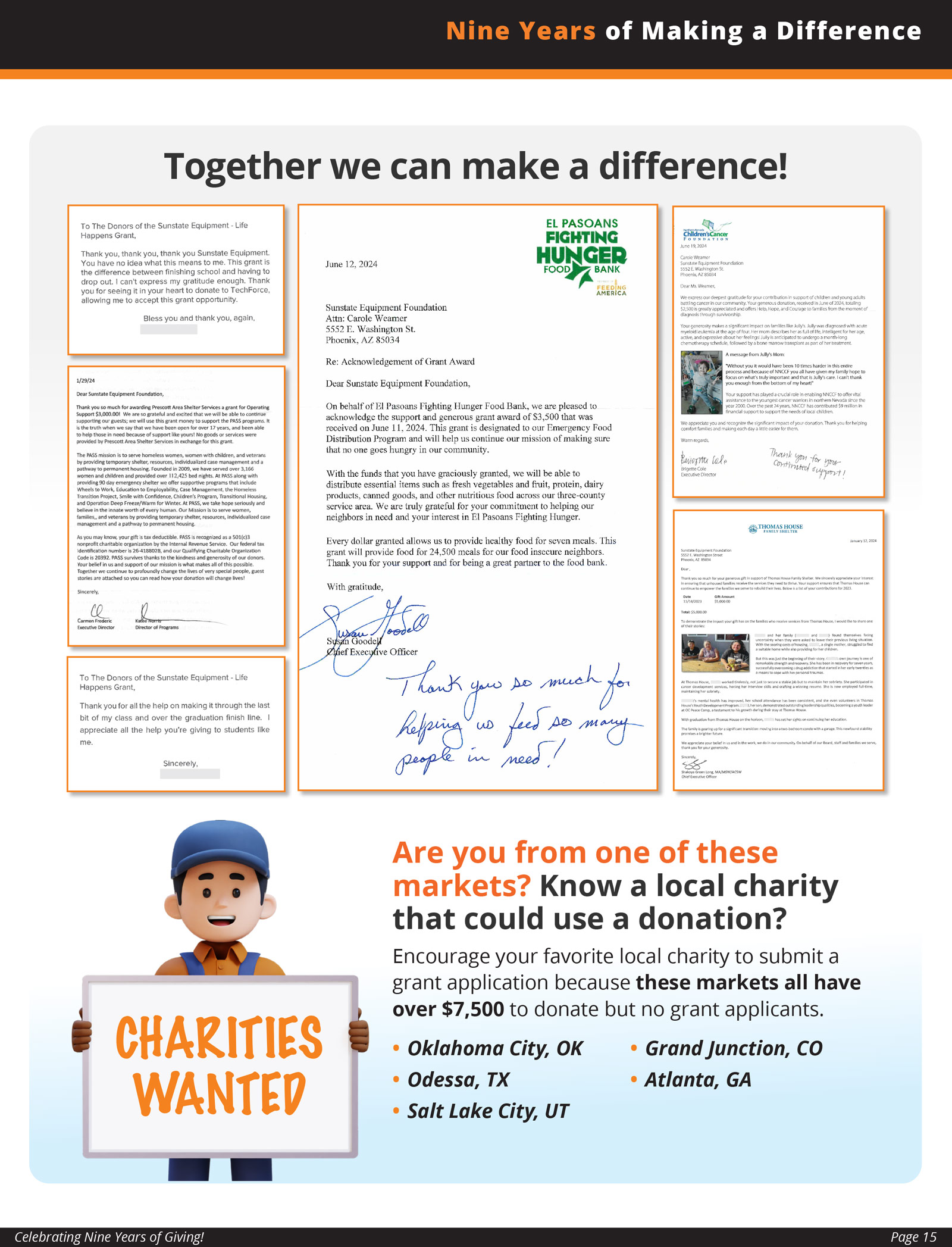 Internal communications copywriting