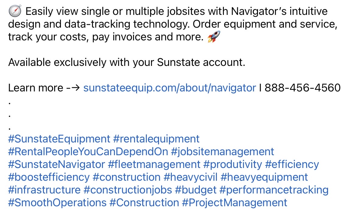 Copywriting for social