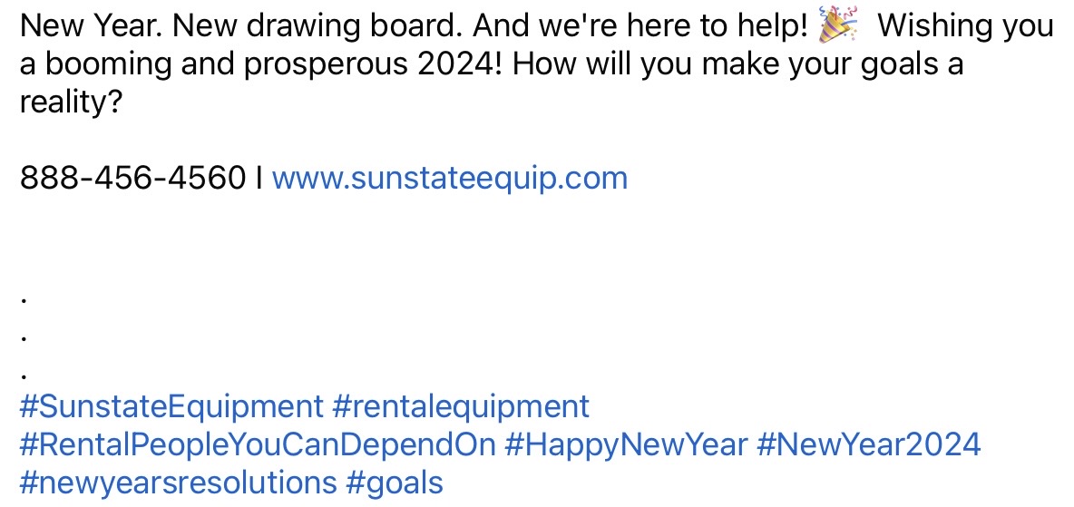 Copywriting for social