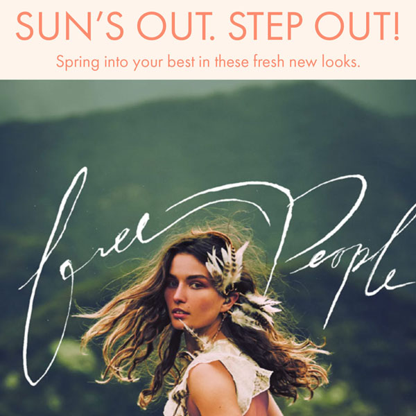 Email copywriting sample