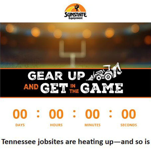 Email copywriting sample