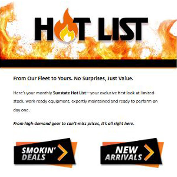 Email copywriting sample