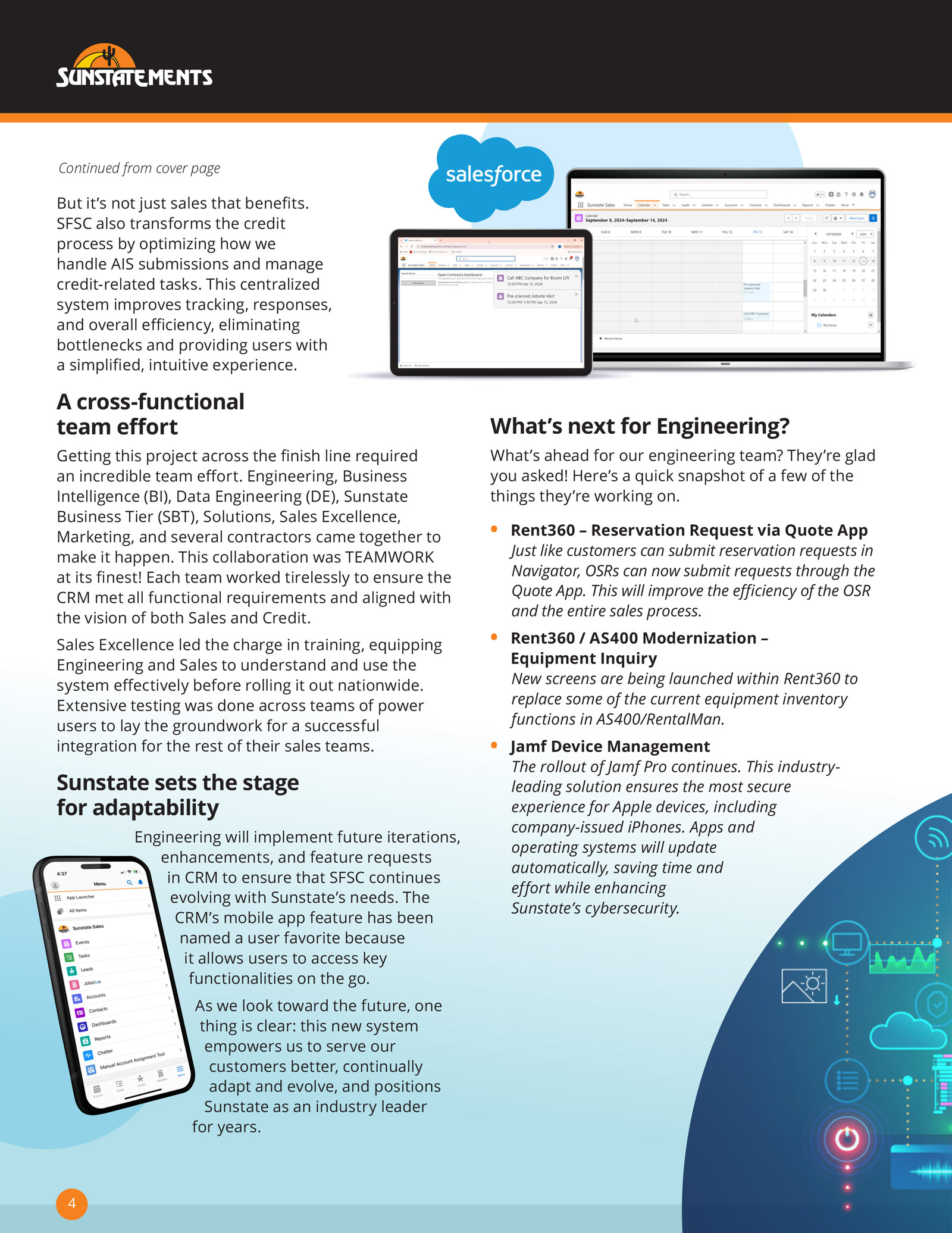 Internal communications copywriting