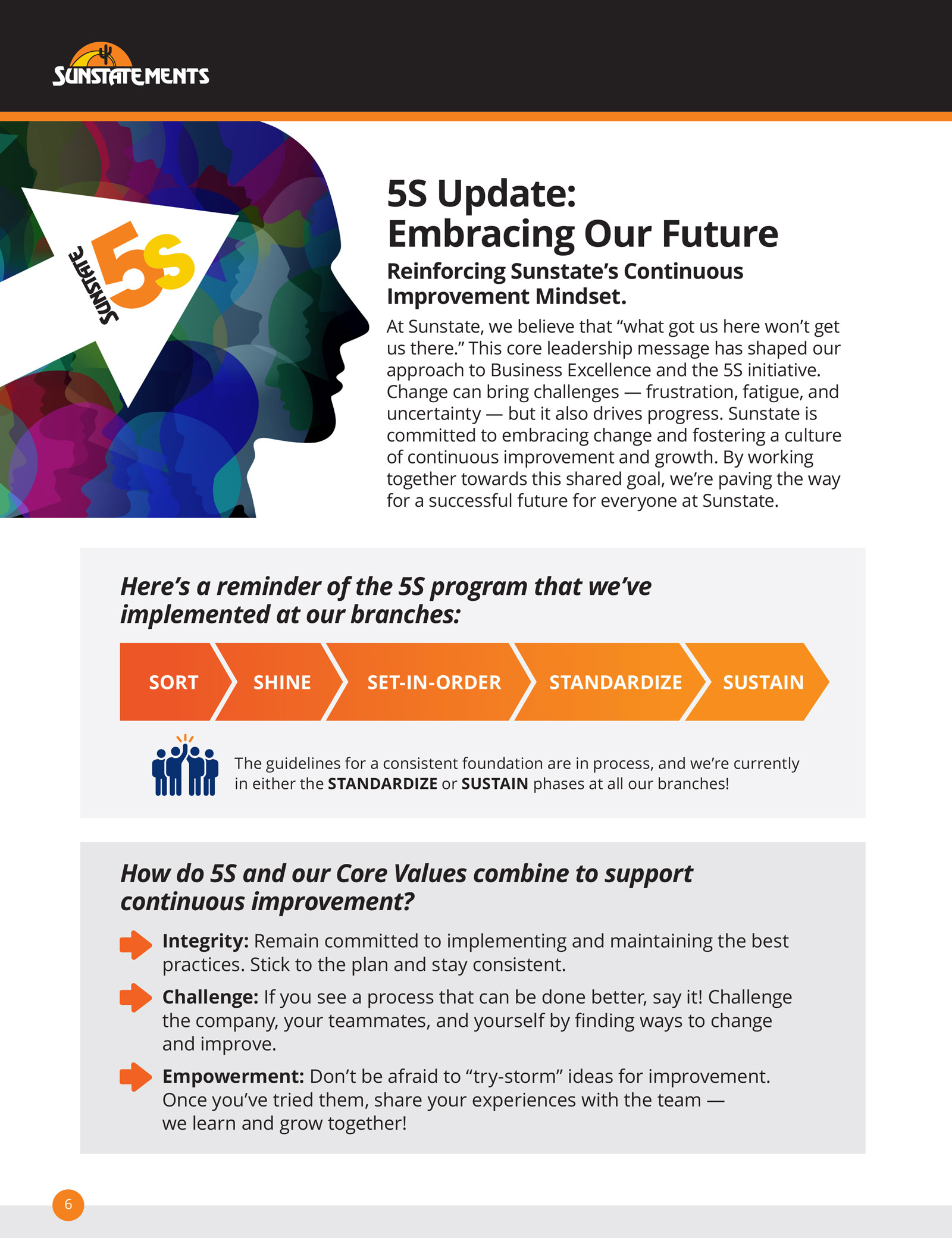 Internal communications copywriting